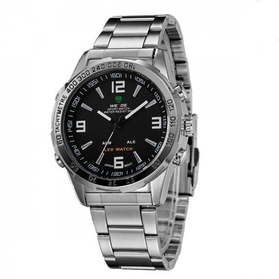 Годинник чоловічий наручний Weide Standart Silver