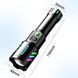 Ручний ліхтарик 1143-PM10-TG zoom LCD Type-C + PowerBank.(1x18650) 5 режимів