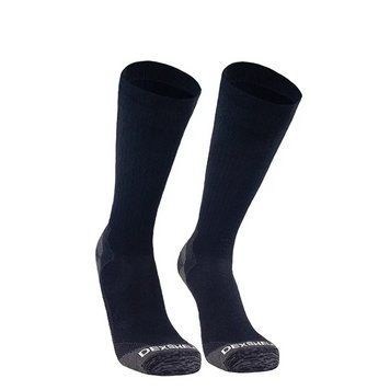 Водонепроникні високі шкарпетки Dexshell Terrain Walking 2.0 Socks (Чорно-сірі) XL (47-49)