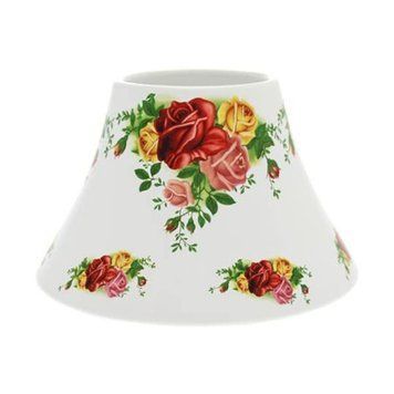 Абажур свічковий Rose Buds (великий) Квітковий принт