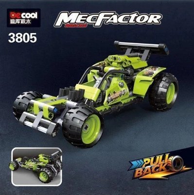 Конструктор Гоночний болід Decool MecFactor 3805