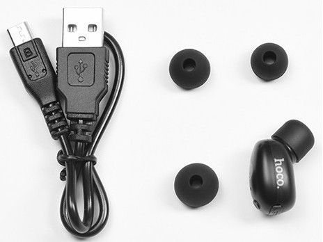 Беспроводная Bluetooth гарнитура Hoco E24 Black
