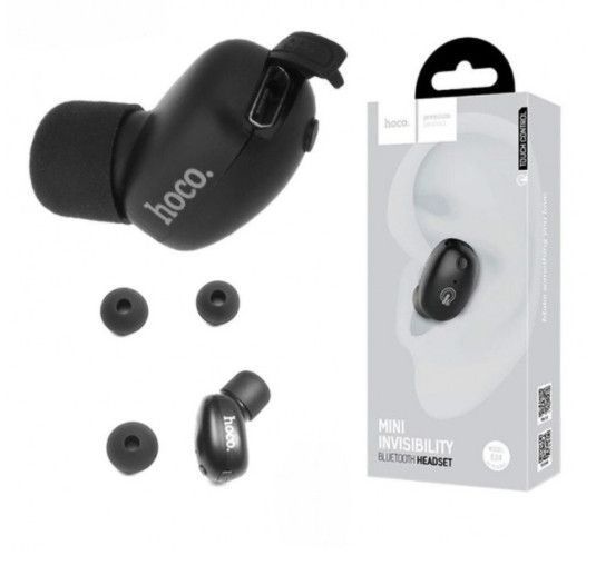 Беспроводная Bluetooth гарнитура Hoco E24 Black