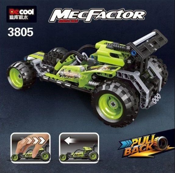 Конструктор Гоночный болид Decool MecFactor 3805