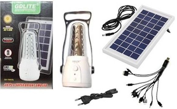 Ліхтар-станція денного світла GD-light GD-7666 36 led + solar Powerbank
