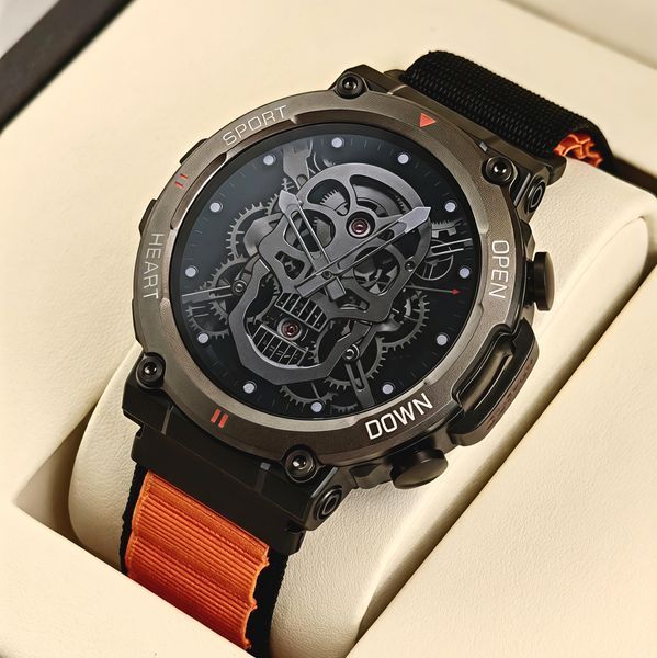 Умные смарт часы Smart Storm Cyber Orange (2 ремешка)