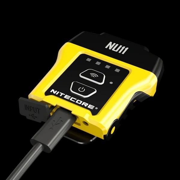 Фонарь на кепку Nitecore NU11 с датчиком движения и универсальным креплением
