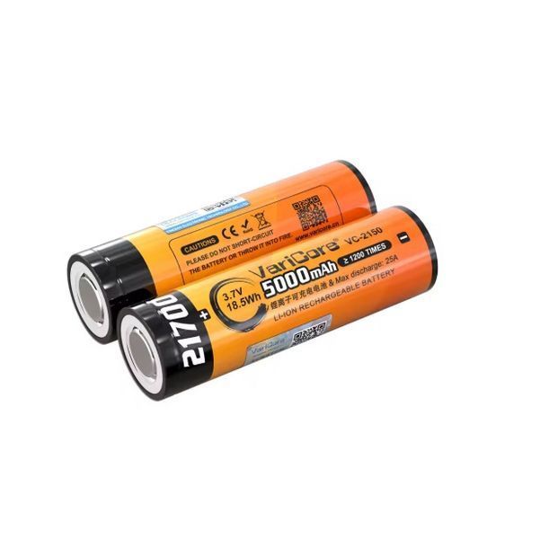 Акумулятор 21700 VariCore VC-2150 5000 mAh 3.7V B промисловий 25A