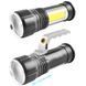 Переносний ліхтар Bailong S912 XPE+COB 1,28KW + zoom + Зу220/12В + 2x18650